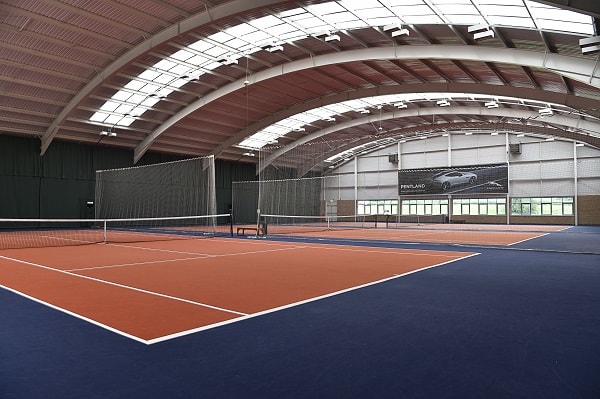 Edinburgh Corstorphine indoor tennis courts